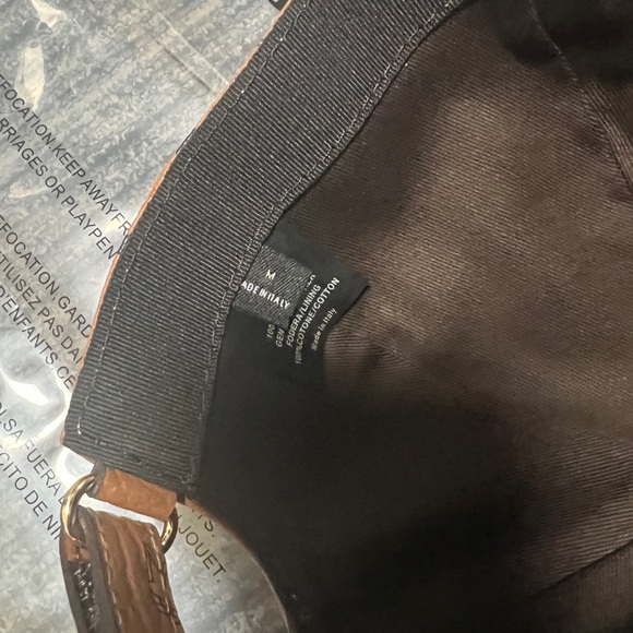 MCM Tan Monogram Baseball Cap - Picture 6 of 6